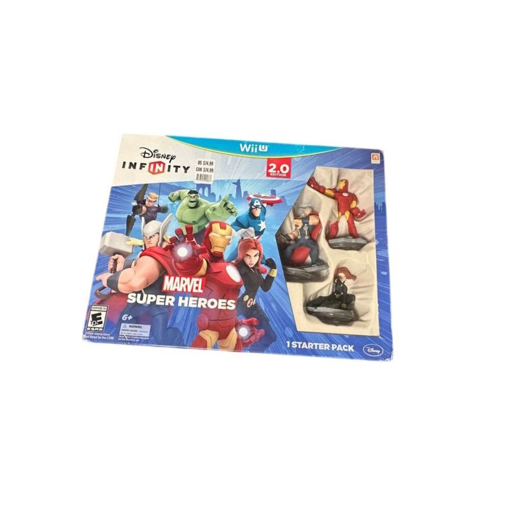 Disney Infinity 2.0 Marvel Super Heroes Starter Pack Nintendo Wii‎ U Game Sealed